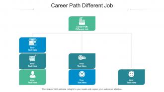 Career Path Different Job Ppt Powerpoint Presentation Pictures Slide Cpb