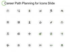 Career path planning for icons slide arrow c137 ppt powerpoint presentation file pictures