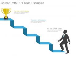 Career path ppt slide examples