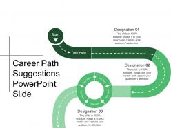 Career path suggestions powerpoint slide