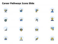 Career pathways icons slide a833 ppt powerpoint presentation model graphics pictures