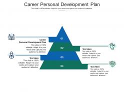 Career personal development plan ppt powerpoint presentation slides pictures cpb