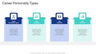 Career Personality Types In Powerpoint And Google Slides Cpb