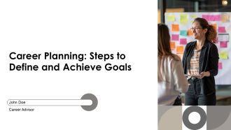 Career Planning Steps To Define And Achieve Goals PPT Structure AT