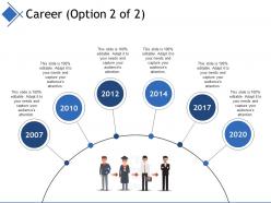 Career ppt inspiration design inspiration