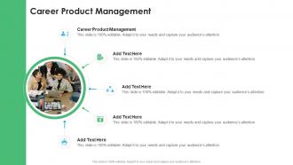 Career Product Management In Powerpoint And Google Slides Cpb