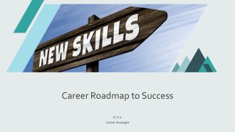Career Roadmap To Success PPT Presentation AT