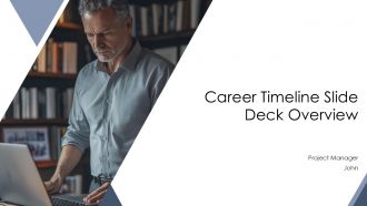 Career Timeline Slide Deck Overview PPT Outline AT
