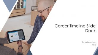 Career Timeline Slide Deck PPT Designs AT