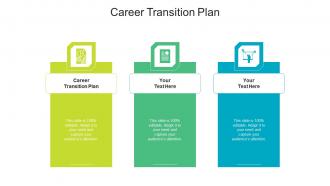 Career transition plan ppt powerpoint presentation model master slide cpb
