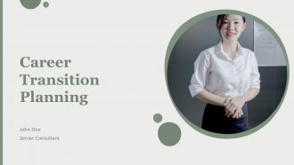 Career Transition Planning PPT Presentation AT