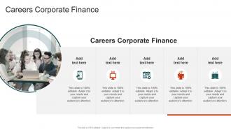 Careers Corporate Finance In Powerpoint And Google Slides Cpb