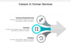 Careers in human services ppt powerpoint presentation icon portrait cpb