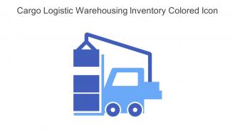 Cargo Logistic Warehousing Inventory Colored Icon In Powerpoint Pptx Png And Editable Eps Format