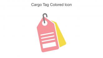 Cargo Tag Colored Icon In Powerpoint Pptx Png And Editable Eps Format