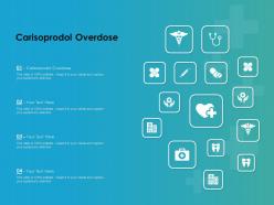 Carisoprodol overdose ppt powerpoint presentation portfolio format ideas