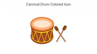 Carnival Drum Colored Icon In Powerpoint Pptx Png And Editable Eps Format