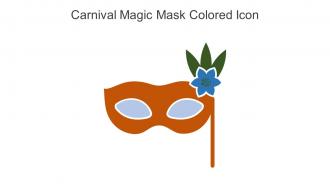 Carnival Magic Mask Colored Icon In Powerpoint Pptx Png And Editable Eps Format