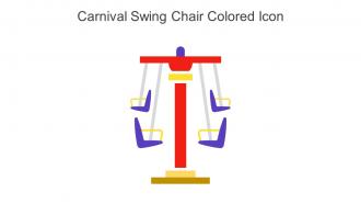 Carnival Swing Chair Colored Icon In Powerpoint Pptx Png And Editable Eps Format