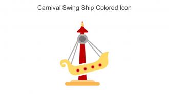 Carnival Swing Ship Colored Icon In Powerpoint Pptx Png And Editable Eps Format
