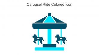 Carousel Ride Colored Icon In Powerpoint Pptx Png And Editable Eps Format