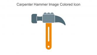 Carpenter Hammer Image Colored Icon In Powerpoint Pptx Png And Editable Eps Format