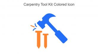 Carpentry Tool Kit Colored Icon In Powerpoint Pptx Png And Editable Eps Format