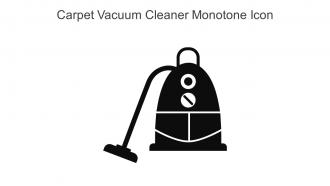 Carpet Vacuum Cleaner Monotone Icon In Powerpoint Pptx Png And Editable Eps Format