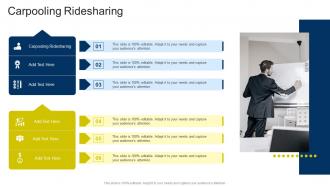Carpooling Ridesharing In Powerpoint And Google Slides Cpb