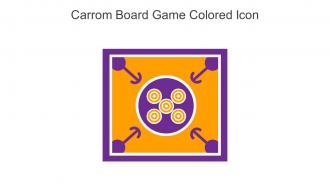 Carrom Board Game Colored Icon In Powerpoint Pptx Png And Editable Eps Format