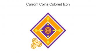 Carrom Coins Colored Icon In Powerpoint Pptx Png And Editable Eps Format