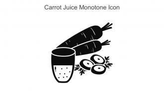 Carrot Juice Monotone Icon In Powerpoint Pptx Png And Editable Eps Format