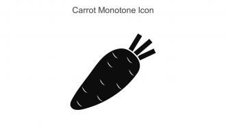 Carrot Monotone Icon In Powerpoint Pptx Png And Editable Eps Format