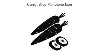 Carrot Slice Monotone Icon In Powerpoint Pptx Png And Editable Eps Format