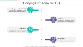 Carrying Cost Formula Eoq In Powerpoint And Google Slides Cpb