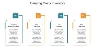 Carrying Costs Inventory In Powerpoint And Google Slides Cpb