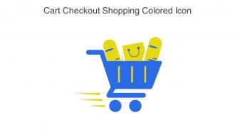 Cart Checkout Shopping Colored Icon In Powerpoint Pptx Png And Editable Eps Format