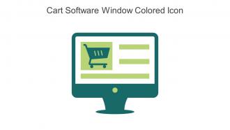 Cart Software Window Colored Icon In Powerpoint Pptx Png And Editable Eps Format