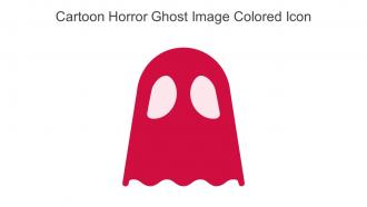 Cartoon Horror Ghost Image Colored Icon In Powerpoint Pptx Png And Editable Eps Format