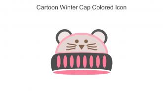 Cartoon Winter Cap Colored Icon In Powerpoint Pptx Png And Editable Eps Format