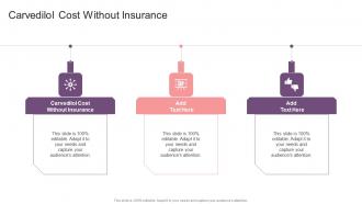 Carvedilol Cost Without Insurance In Powerpoint And Google Slides Cpb