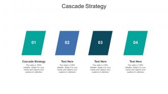 Cascade strategy ppt powerpoint presentation summary example topics cpb