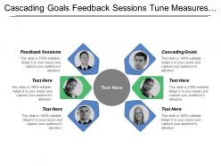 Cascading goals feedback sessions tune measures establish effectiveness program