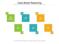 Case based reasoning ppt powerpoint presentation background designs cpb