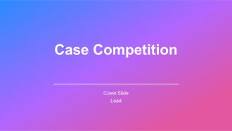 Case Competition PPT Information AT