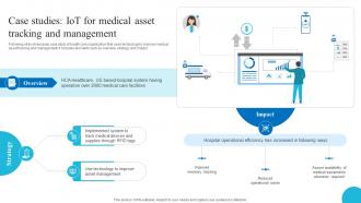 Case For Medical Asset Tracking Role Of Iot And Technology In Healthcare Industry IoT SS V