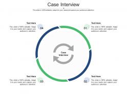 Case interview ppt powerpoint presentation portfolio graphic images cpb