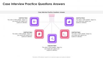 Case Interview Practice Questions Answers In Powerpoint And Google Slides Cpb