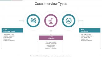 Case Interview Types In Powerpoint And Google Slides Cpb