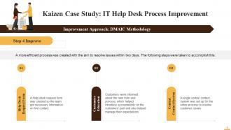 Case Studies For Kaizen Training Ppt Aesthatic Captivating